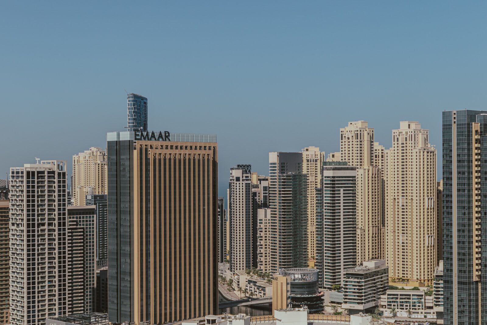 Dubai skyline and waterfront